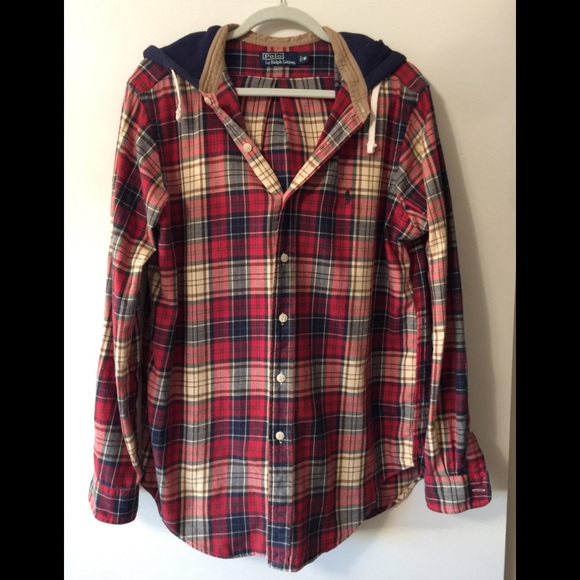 ralph lauren hoodie flannels
